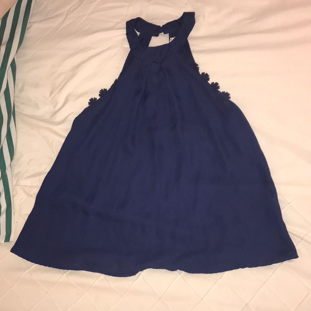 Navy blue blouse